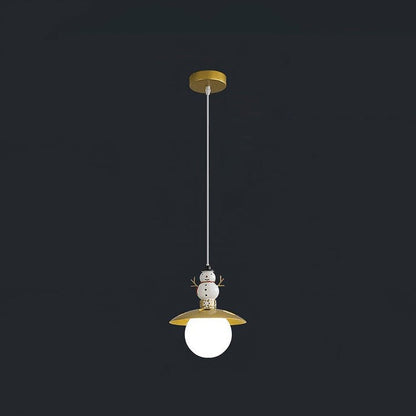 Nordic Toy Figurine Pendant Light for Kids’ Bedroom