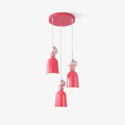 Nordic Toy Figurine Pendant Light for Kids’ Bedroom