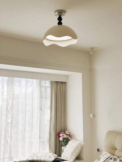 Ocean Wave Inspired Layered LED Ceiling Light