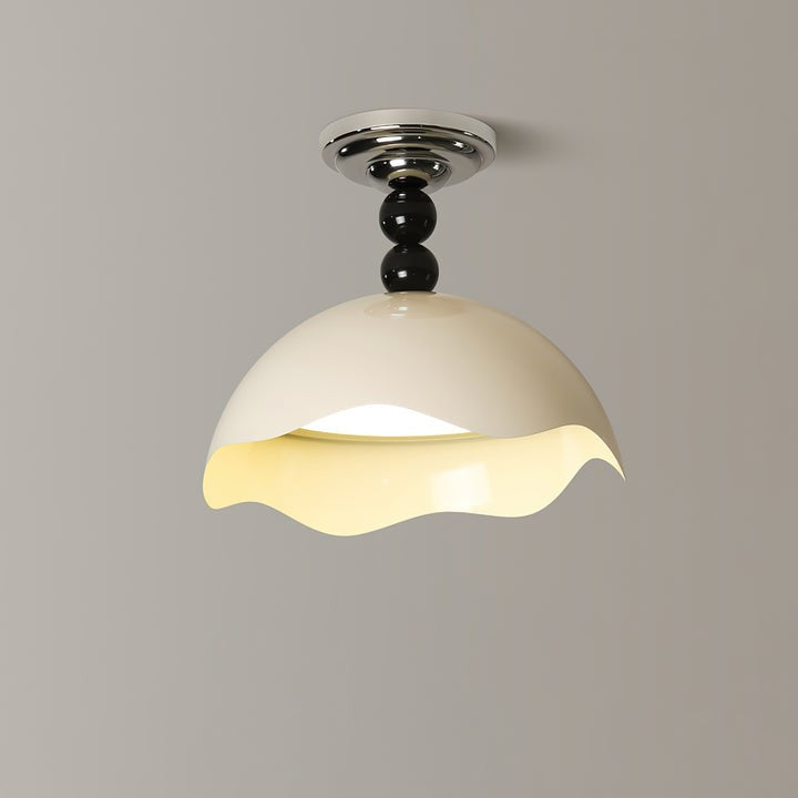 Ocean Wave Inspired Layered LED Ceiling Light