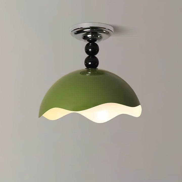 Ocean Wave Inspired Layered LED Ceiling Light