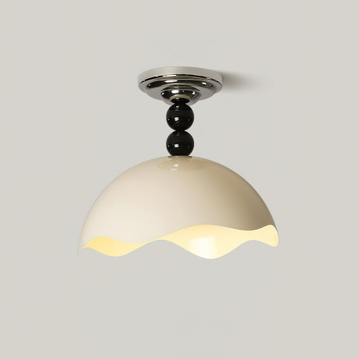 Ocean Wave Inspired Layered LED Ceiling Light