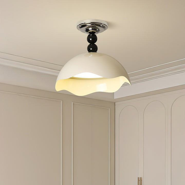 Ocean Wave Inspired Layered LED Ceiling Light