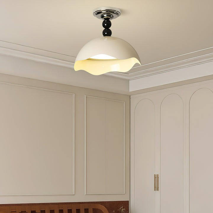 Ocean Wave Inspired Layered LED Ceiling Light