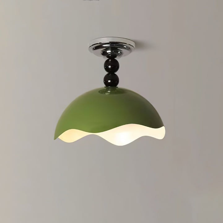 Ocean Wave Inspired Layered LED Ceiling Light