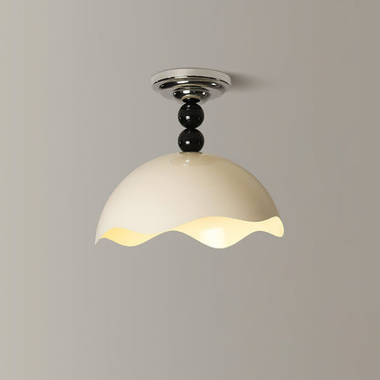 Ocean Wave Inspired Layered LED Ceiling Light