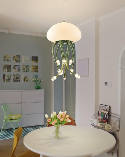 Ocean-Inspired Jellyfish LED Pendant Light