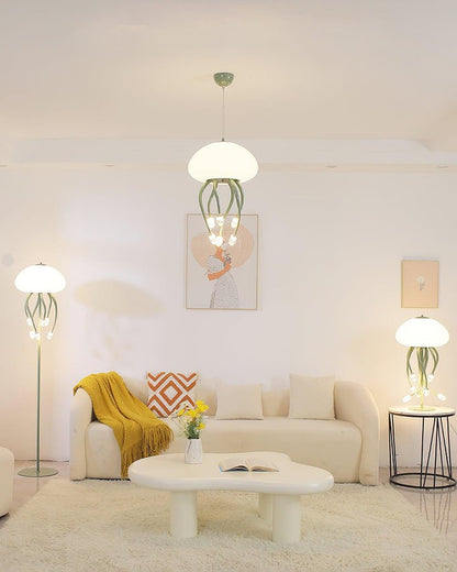 Ocean-Inspired Jellyfish LED Pendant Light