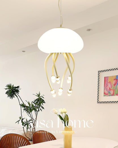 Ocean-Inspired Jellyfish LED Pendant Light