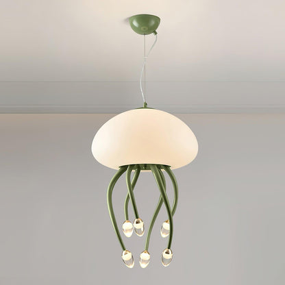 Ocean-Inspired Jellyfish LED Pendant Light