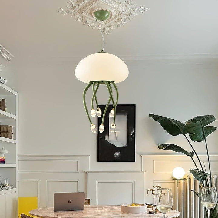 Ocean-Inspired Jellyfish LED Pendant Light
