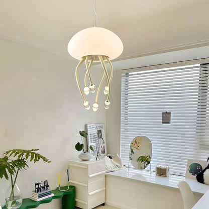 Ocean-Inspired Jellyfish LED Pendant Light