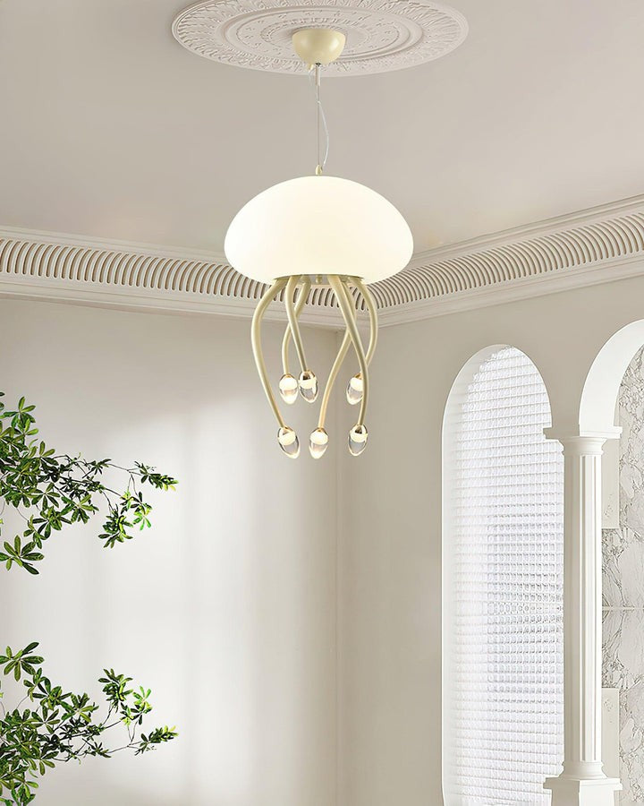 Ocean-Inspired Jellyfish LED Pendant Light