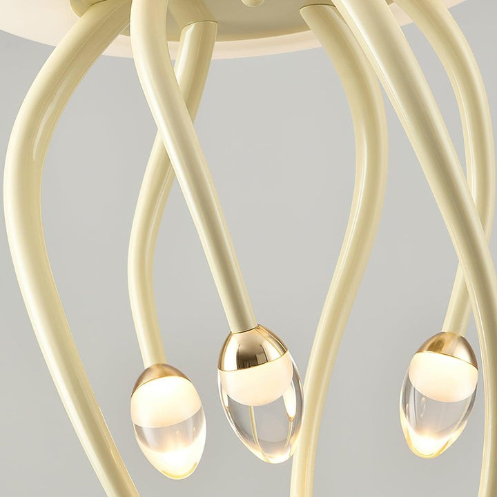 Ocean-Inspired Jellyfish LED Pendant Light