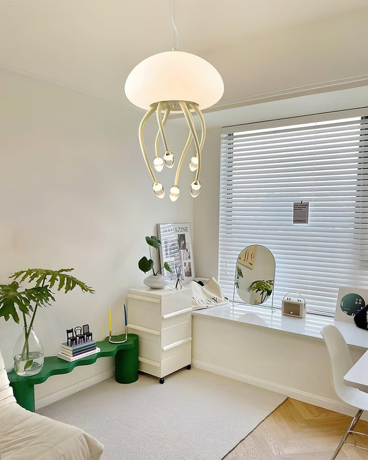 Ocean-Inspired Jellyfish LED Pendant Light