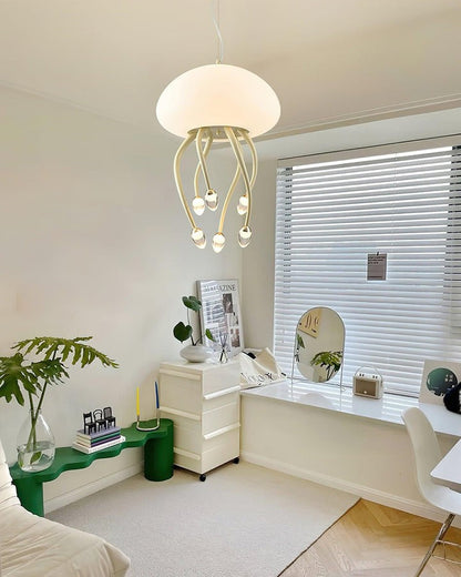 Ocean-Inspired Jellyfish LED Pendant Light