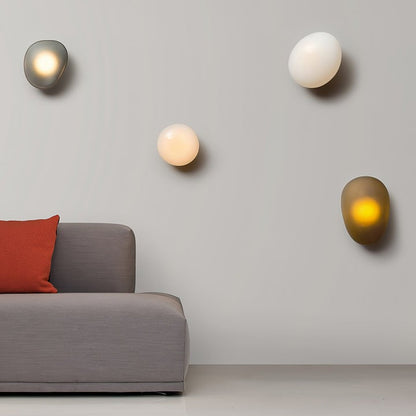 Organic Bubble Glass LED Wall Lamp