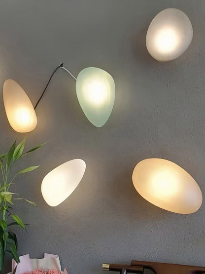 Organic Bubble Glass LED Wall Lamp