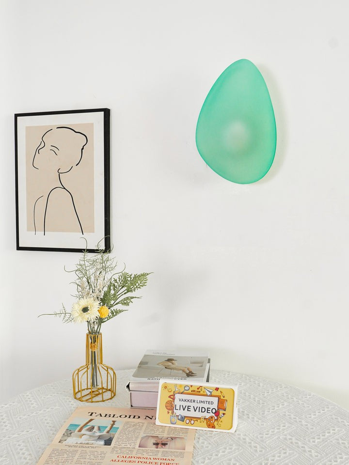 Organic Bubble Glass LED Wall Lamp