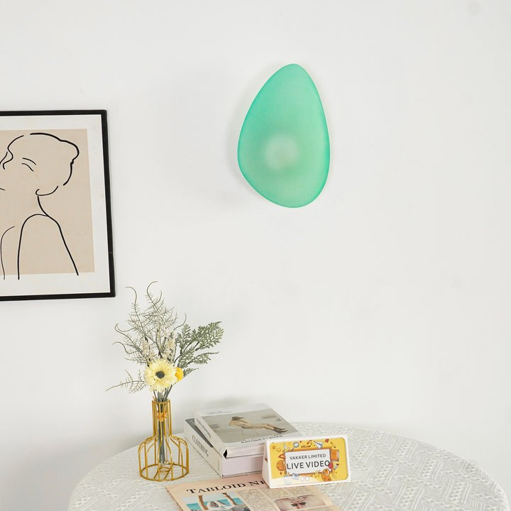 Organic Bubble Glass LED Wall Lamp