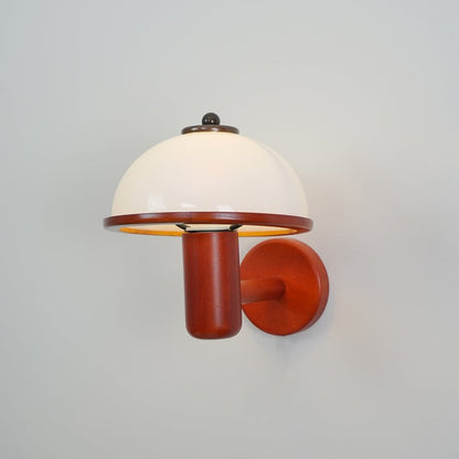 Organic Oak Mushroom Wall Lamp