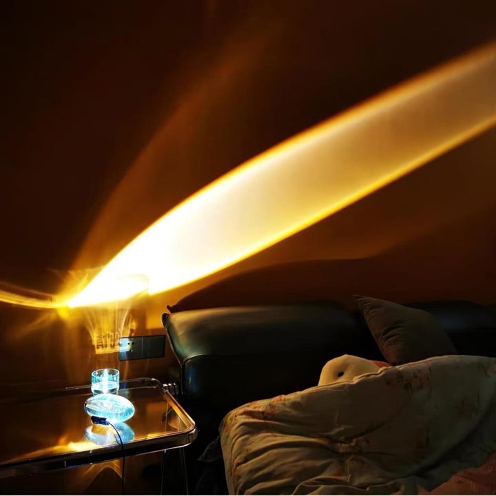 Oval Glass LED Table Lamp for Ambient Home Lighting