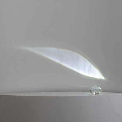 Oval Glass LED Table Lamp for Ambient Home Lighting