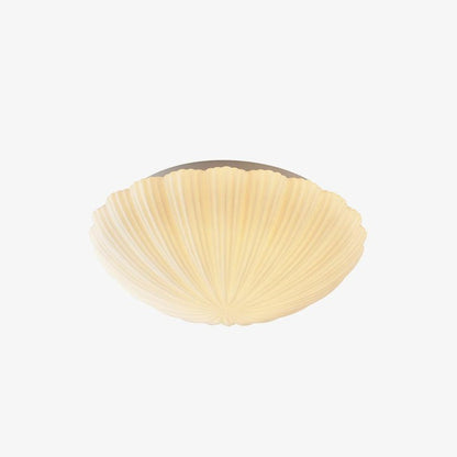 Pearl Seashell LED Flush Mount Ceiling Light
