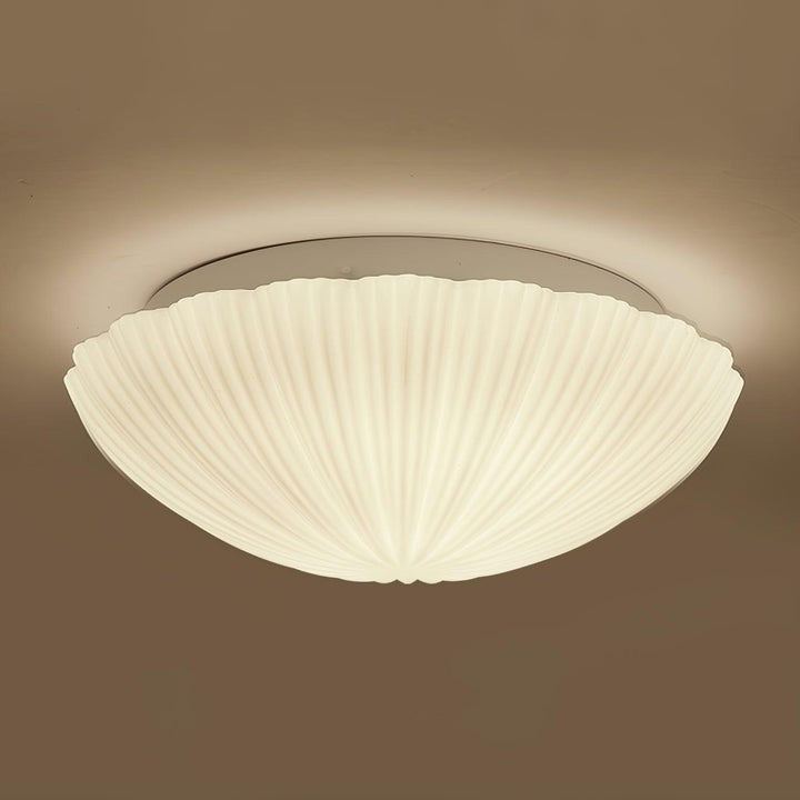 Pearl Seashell LED Flush Mount Ceiling Light