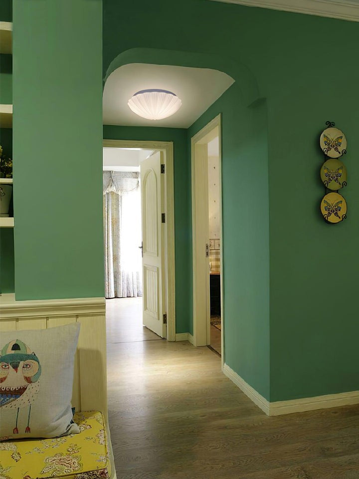 Pearl Seashell LED Flush Mount Ceiling Light