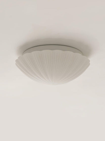 Pearl Seashell LED Flush Mount Ceiling Light