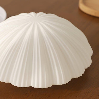 Pearl Seashell LED Flush Mount Ceiling Light