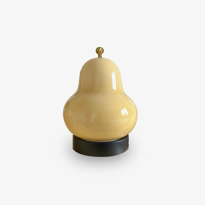 Pear-Shaped LED Table Lamp with Touch Control for Ambient Lighting
