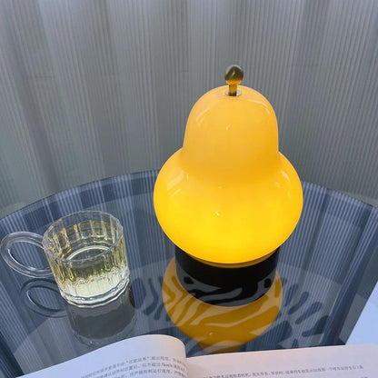Pear-Shaped LED Table Lamp with Touch Control for Ambient Lighting