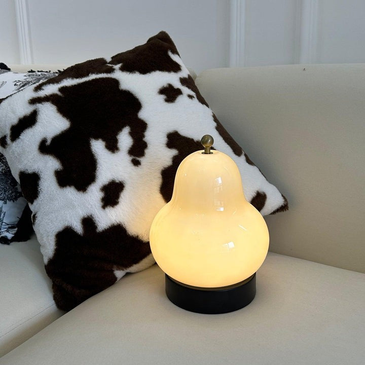 Pear-Shaped LED Table Lamp with Touch Control for Ambient Lighting