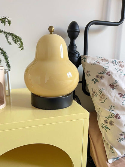 Pear-Shaped LED Table Lamp with Touch Control for Ambient Lighting