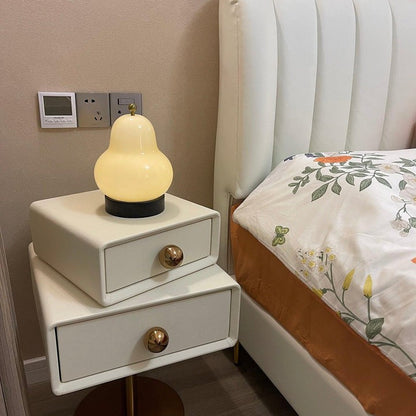 Pear-Shaped LED Table Lamp with Touch Control for Ambient Lighting