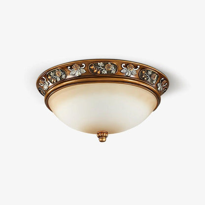 Pineapple Resin Recessed LED Ceiling Light