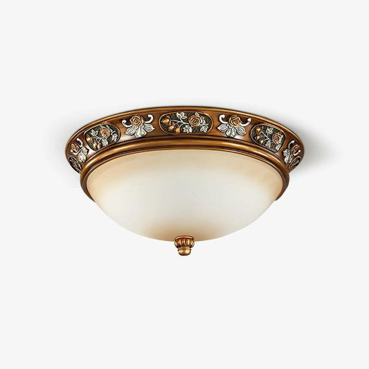 Pineapple Resin Recessed LED Ceiling Light