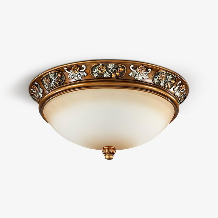 Pineapple Resin Recessed LED Ceiling Light