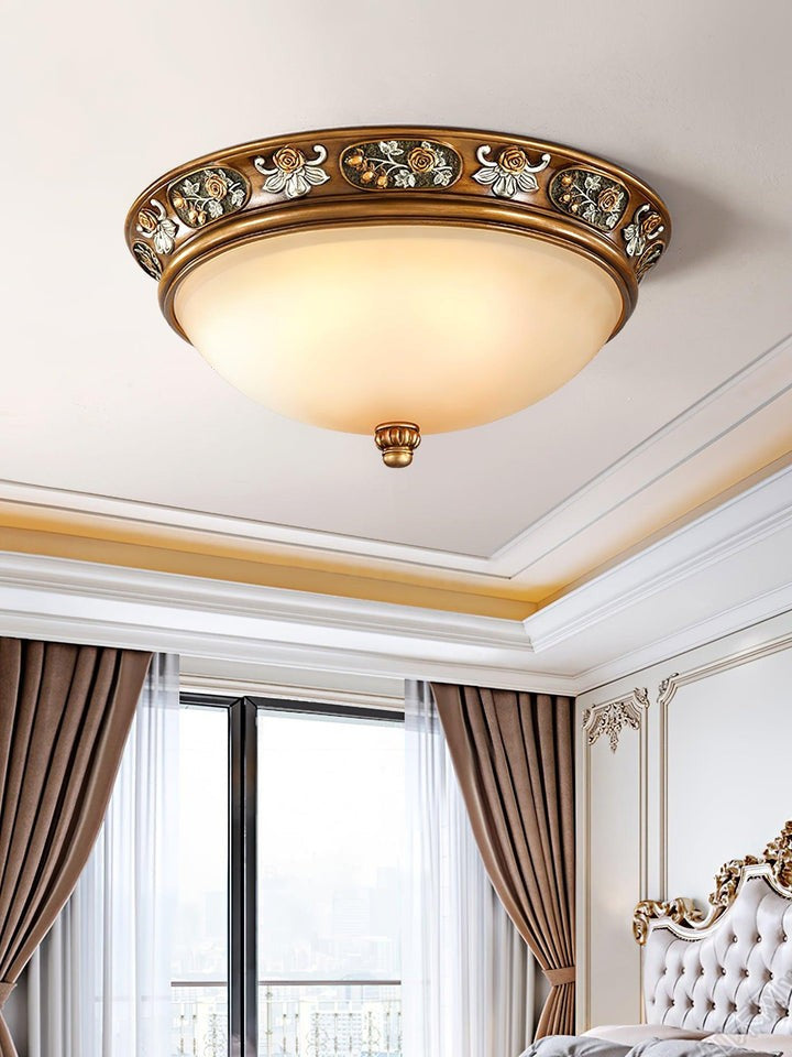 Pineapple Resin Recessed LED Ceiling Light
