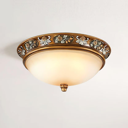 Pineapple Resin Recessed LED Ceiling Light