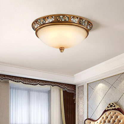 Pineapple Resin Recessed LED Ceiling Light