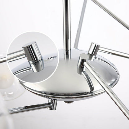 Polished Chrome Sputnik LED Chandelier