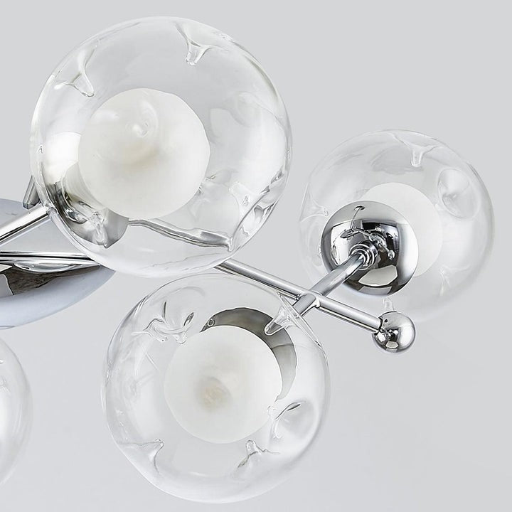 Polished Chrome Sputnik LED Chandelier