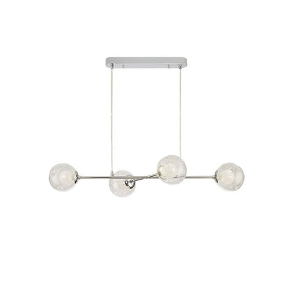 Polished Chrome Sputnik LED Chandelier