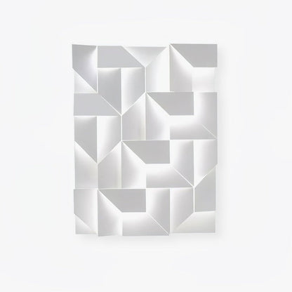 Rechargeable LED Aluminum Wall Sconce in Matte White
