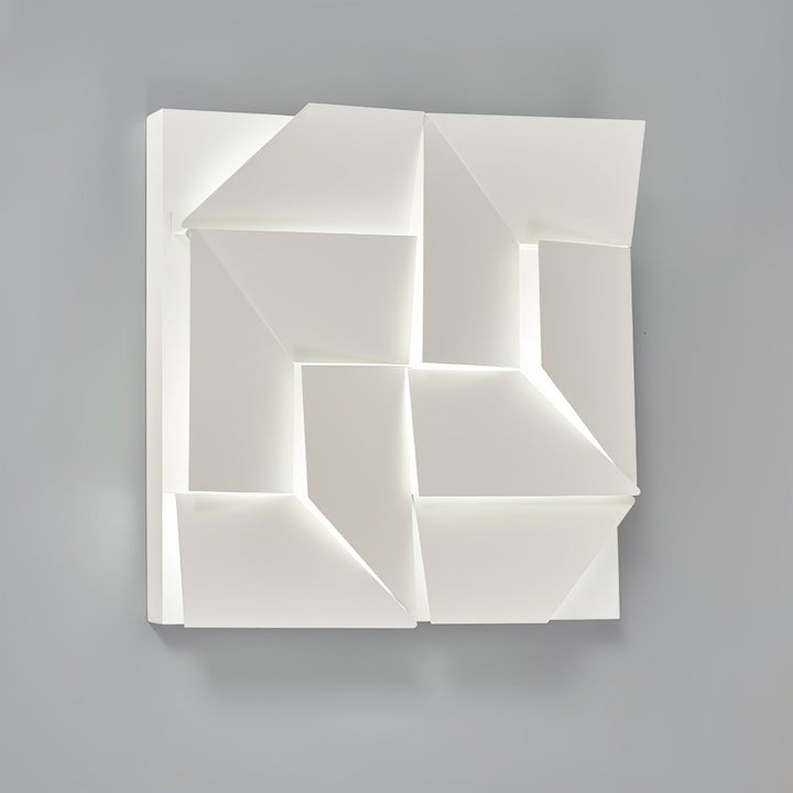 Rechargeable LED Aluminum Wall Sconce in Matte White