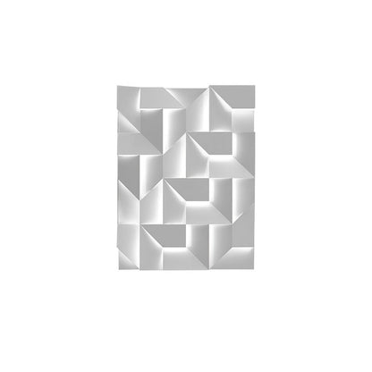 Rechargeable LED Aluminum Wall Sconce in Matte White