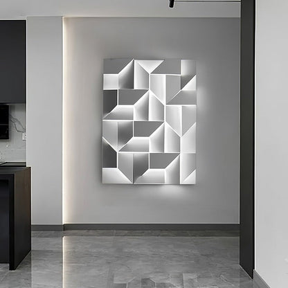 Rechargeable LED Aluminum Wall Sconce in Matte White